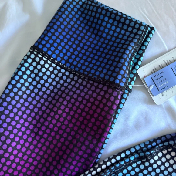 🆕💙 Lululemon High Times Pant - Cosmic Dot White Multi - Picture 3 of 10